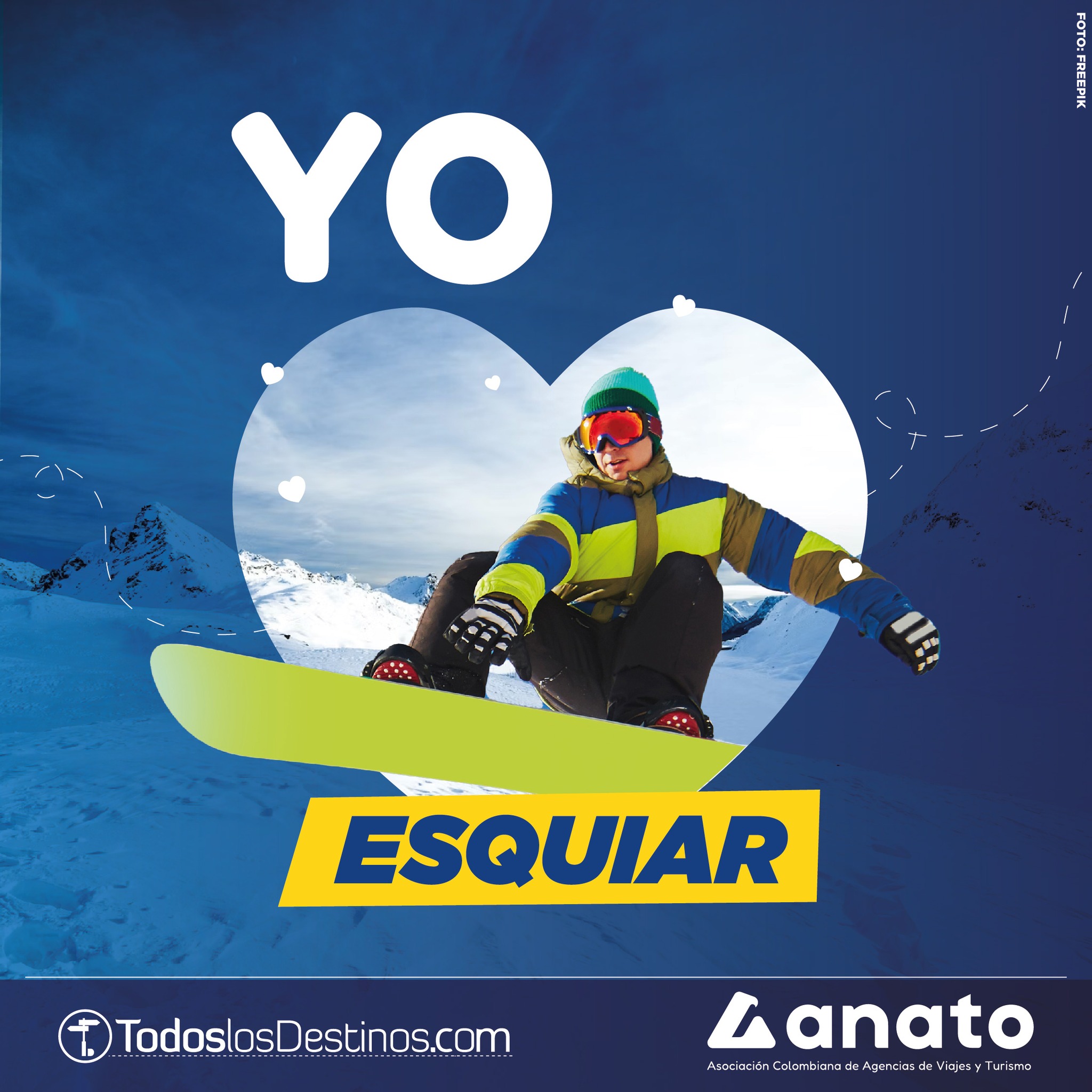 #ConsultaTuAgenciadeViajes | Dale like si amas esquiar y corre a Todoslosdestinos.com para comprar una experiencia turística inolvidable.
